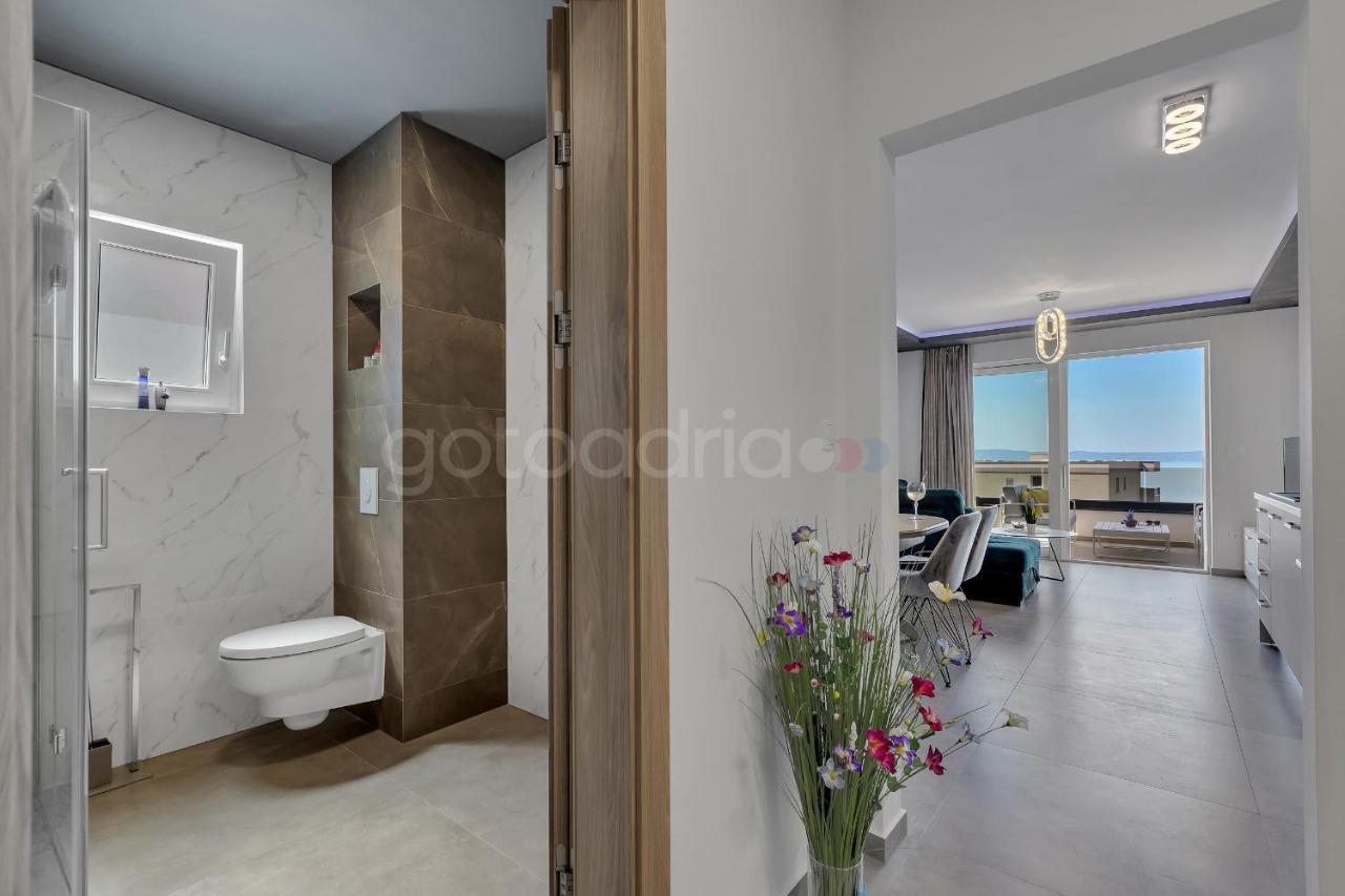 Luxury Seaview Apt Luki - Free Parking Makarska Eksteriør billede