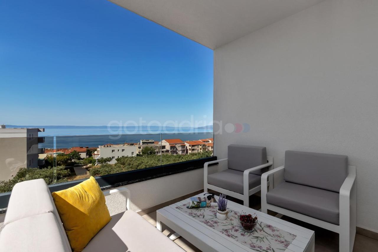 Luxury Seaview Apt Luki - Free Parking Makarska Eksteriør billede