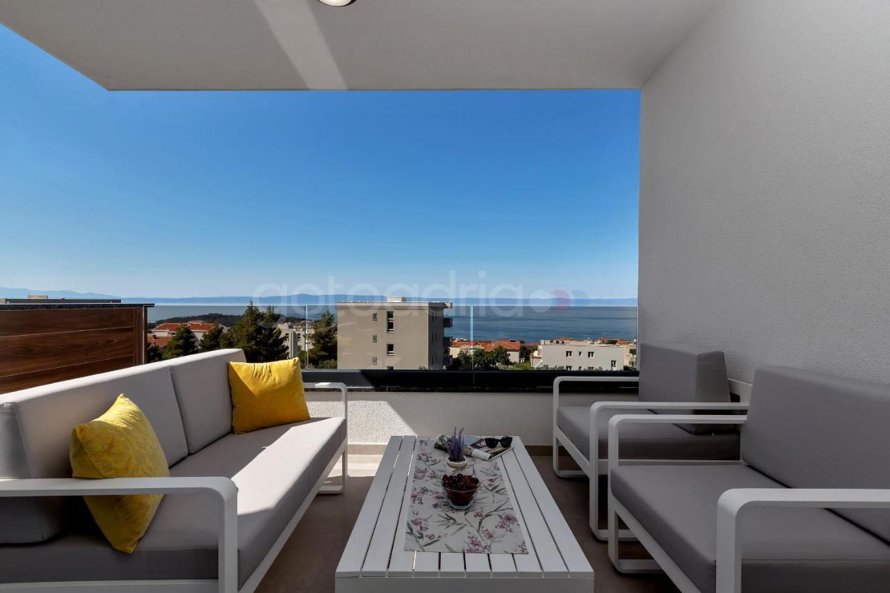 Luxury Seaview Apt Luki - Free Parking Makarska Eksteriør billede